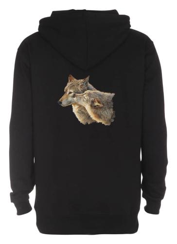 Huvjacka med Vargmotiv