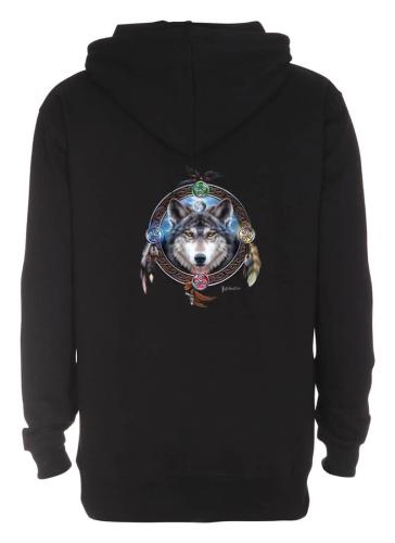 Huvjacka med Keltiskt Vargmotiv