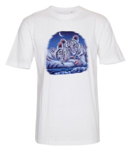T-shirt med Tigerungar