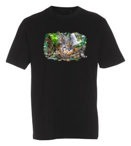 T-shirt med Tigrar i Djungeln