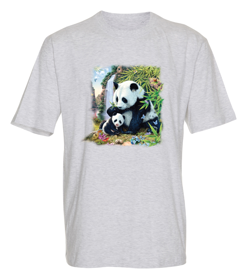 T-shirt med Panda