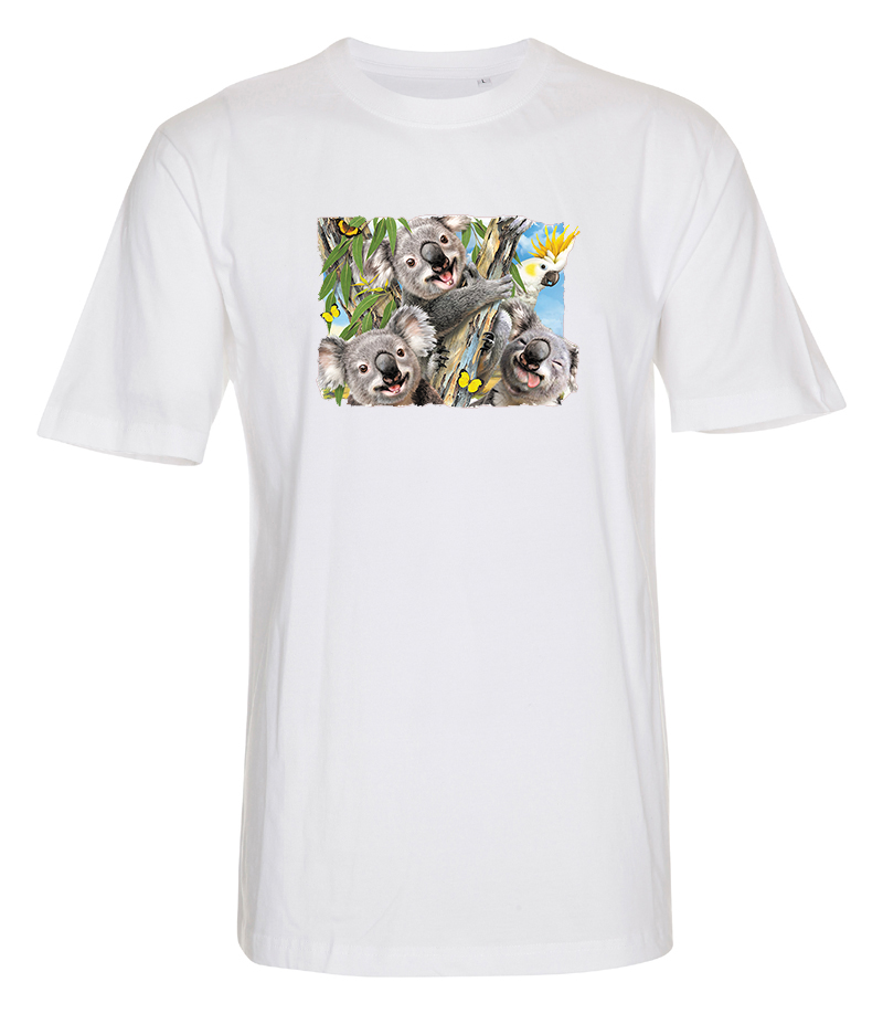 T-shirt med Koalor