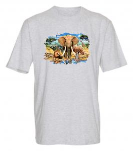 T-shirt med Vilda djur