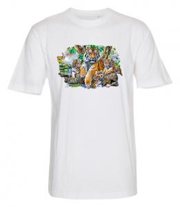T-shirt i barnstorlek med Tigrar
