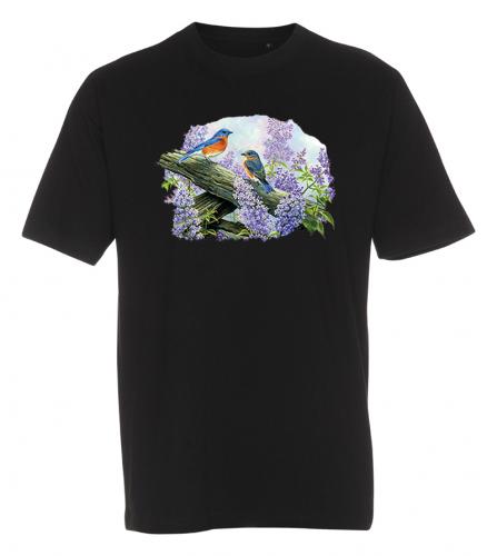 T-shirt med Fåglar