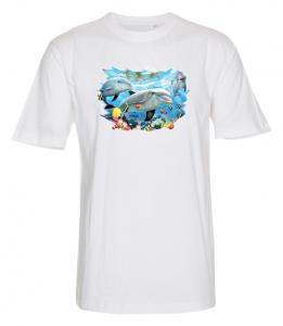T-shirt i barnstorlek med Delfiner