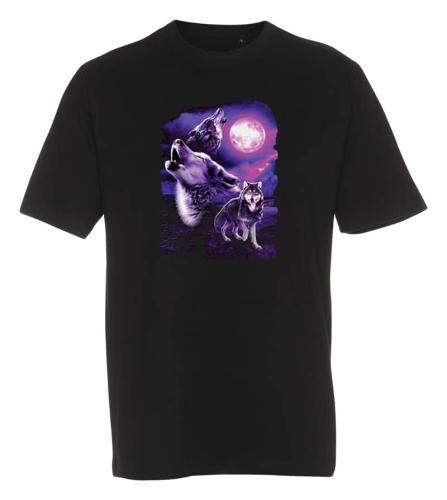 T-shirt med Vargmotiv