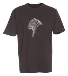 T-shirt med Snöleopard