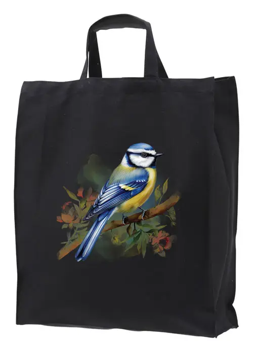 Tygkasse med Blåmes