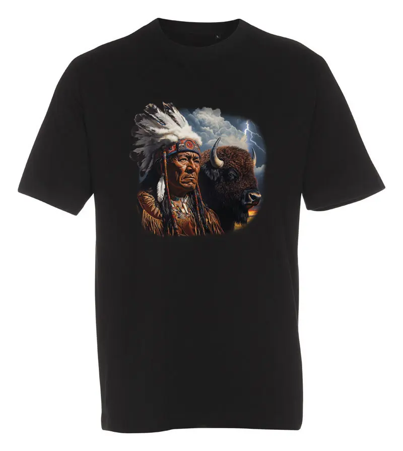 T-shirt Bison Chief