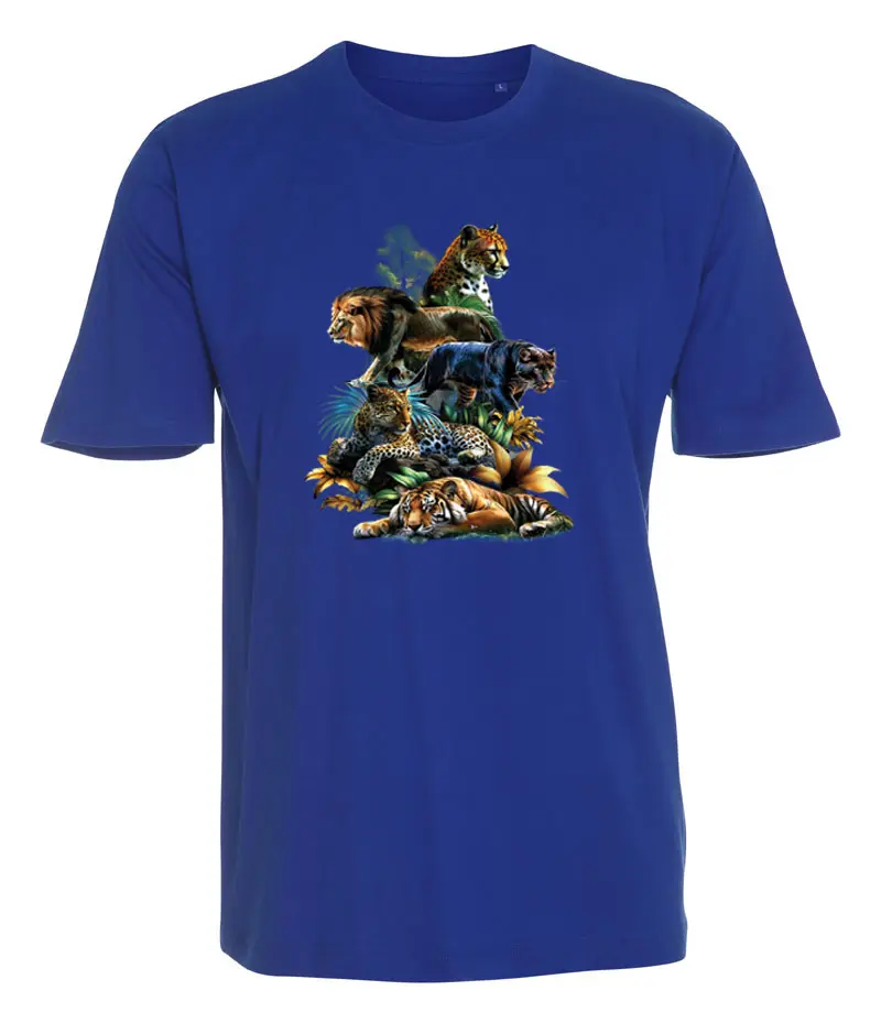 T-shirt med Cats Collage