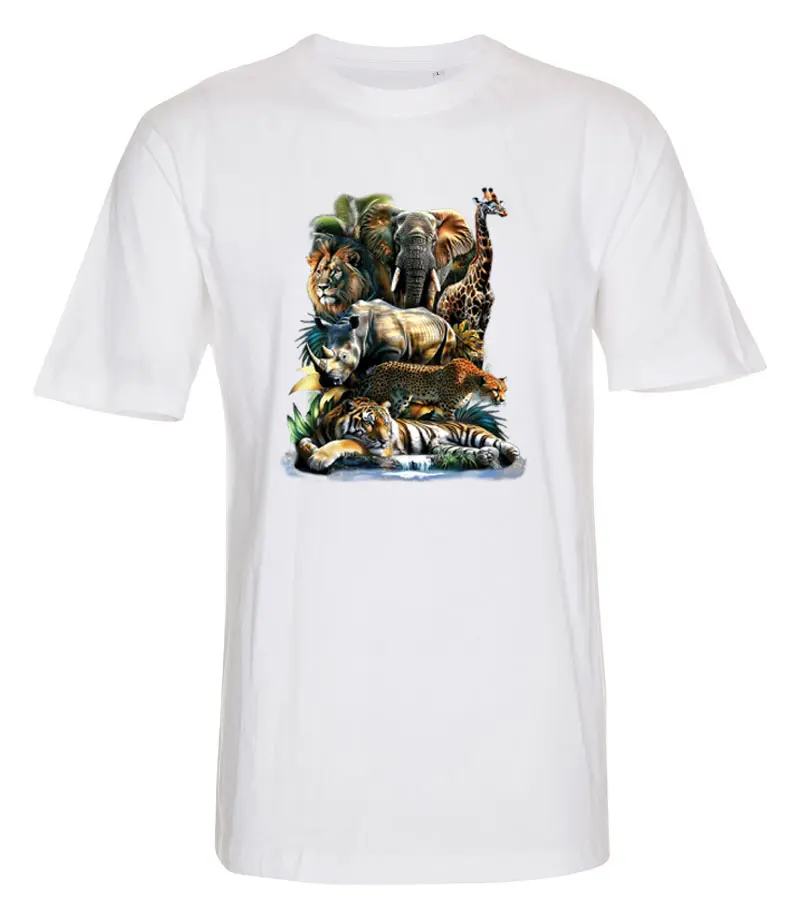 T-shirt African Collage