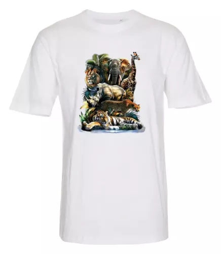 T-shirt African Collage