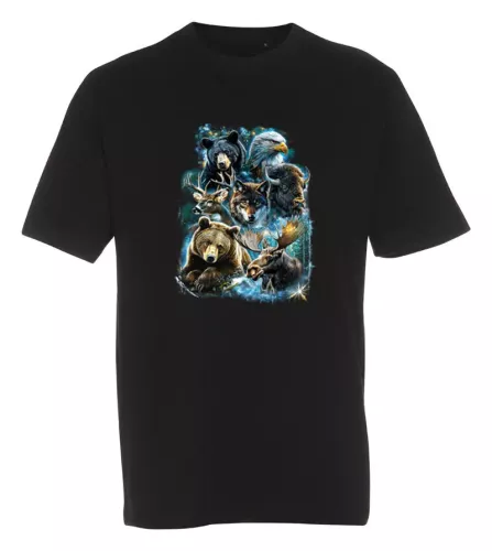 T-shirt Wildlife Collage