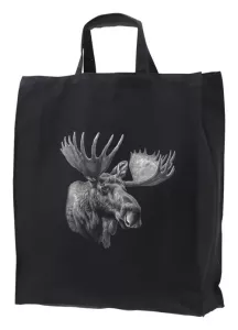 Tygkasse med Älghuvud