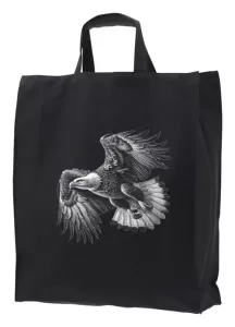 Tygkasse med ett Örnmotiv