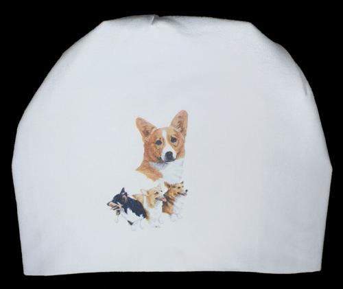 Mössa med Welsh Corgi