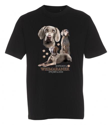 T-shirt med Weimaraner