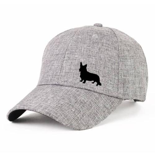 Keps med Welsh Corgi cardigan