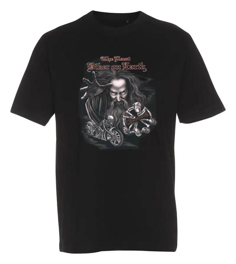 T-shirt Last Biker on Earth