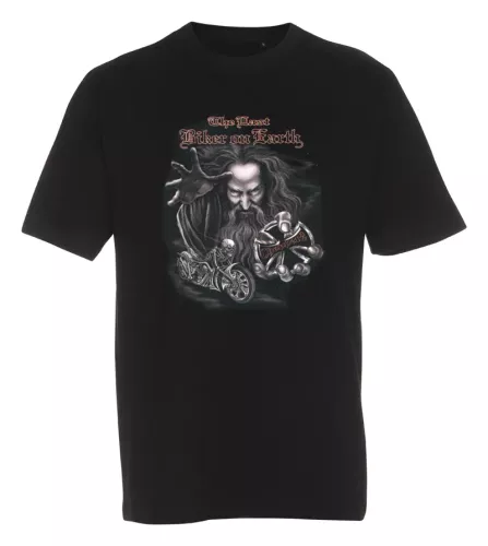 T-shirt Last Biker on Earth
