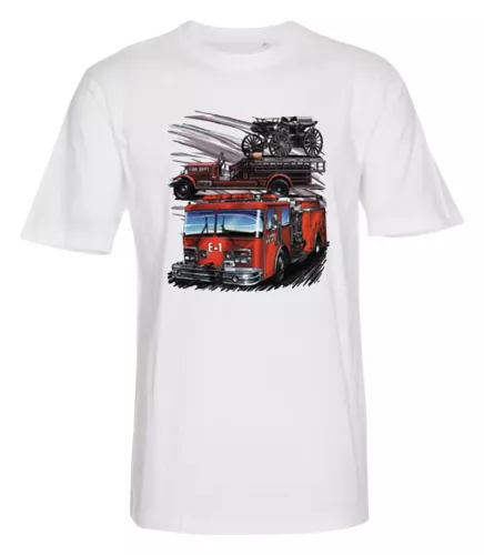 T-shirt Fire Trucks of History