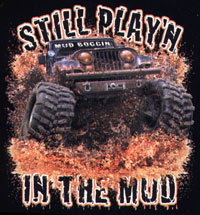 T-shirt i barnstorlek med jeepmotiv