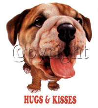 T-shirt i barnstorlek med hundmotiv