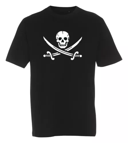 T-shirt Skull with Swords