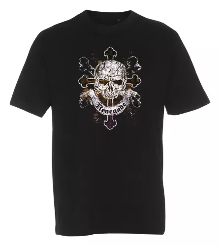 T-shirt Renegade Skull Cross