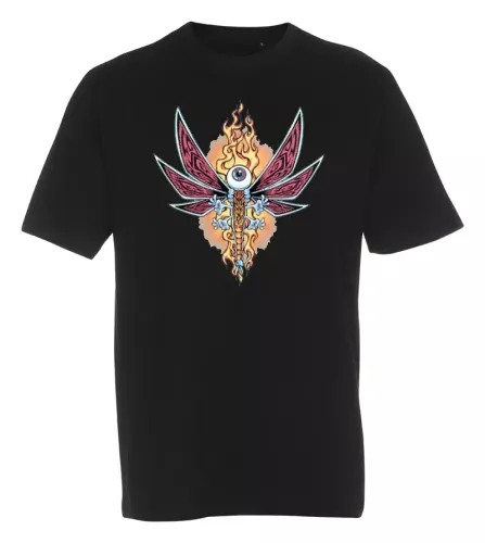 T-shirt Eyeball Bug with Wings
