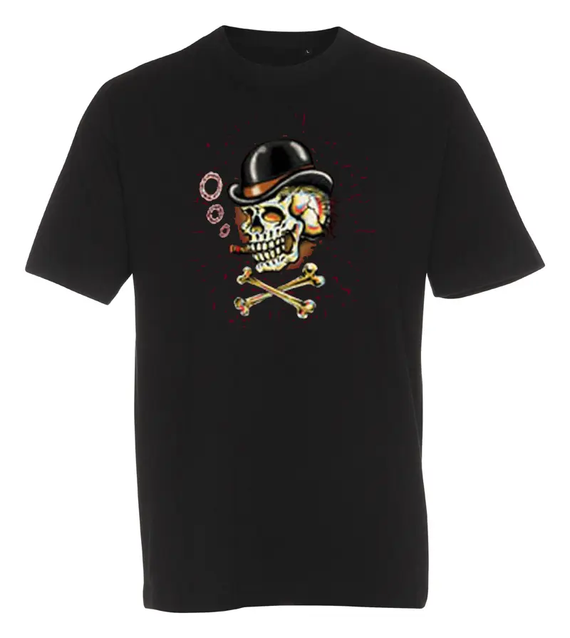 T-shirt Skull Derby Tattoo