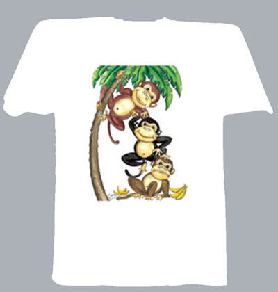 T-shirt i barnstorlek med djurmotiv