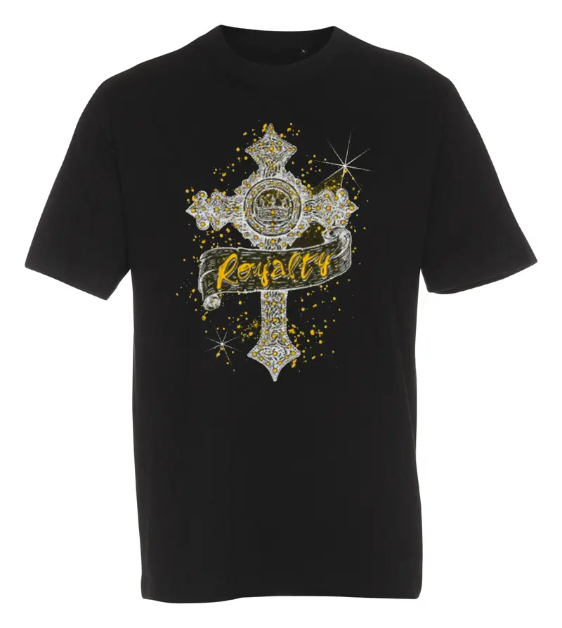 T-shirt Royalty Cross