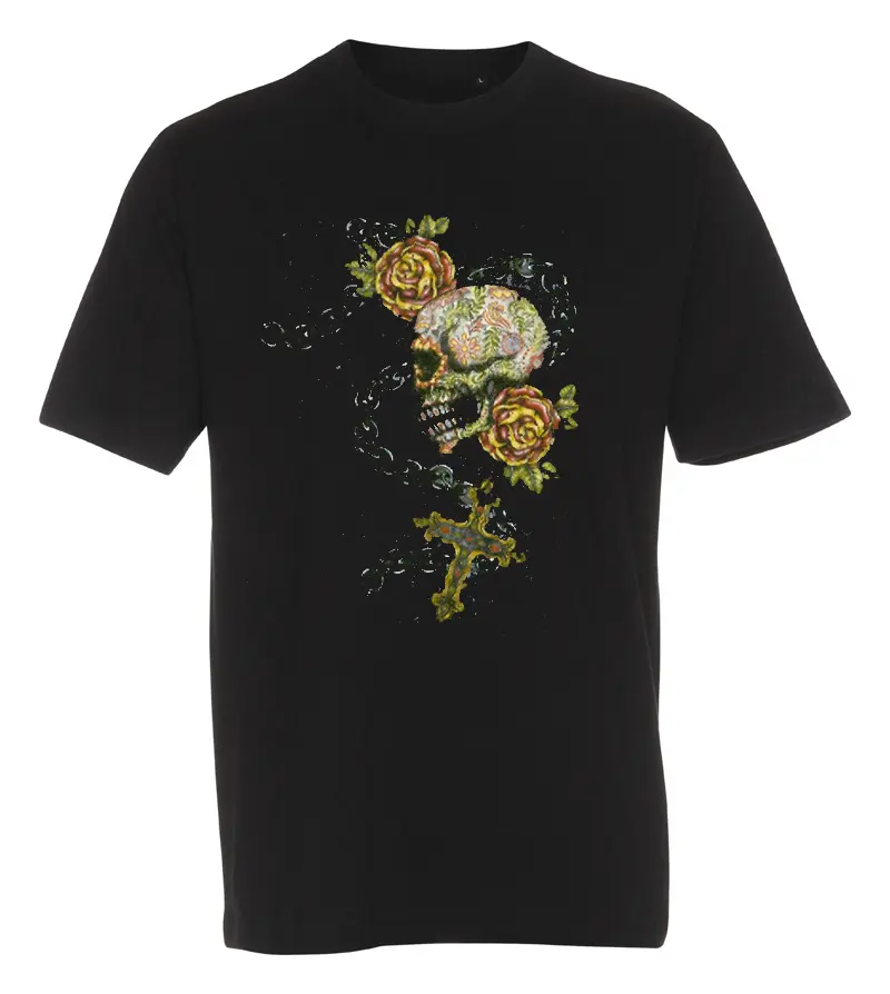 T-shirt Fiesta Skull Cross