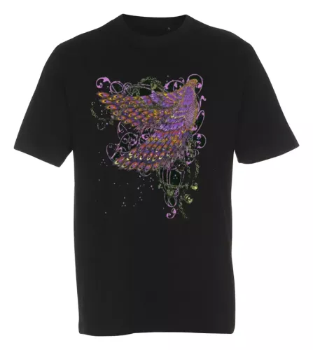 T-shirt Peacock Wings