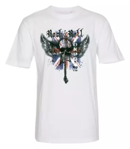 T-shirt Rock´n Roll Wing Skull
