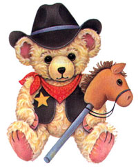 T-shirt i barnstorlek med nalle