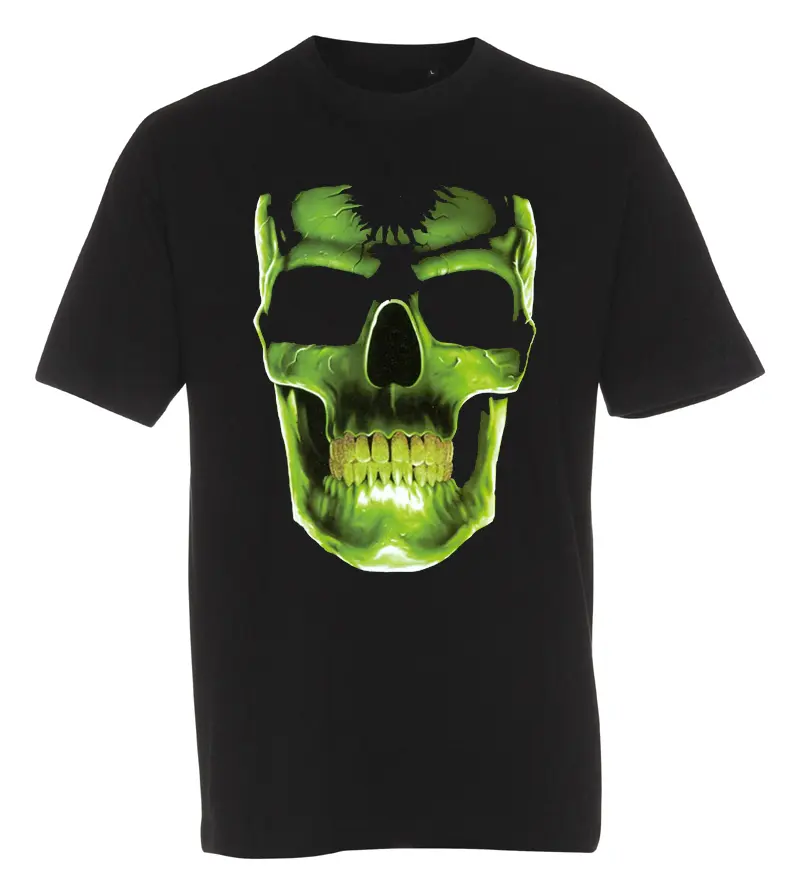 T-shirt Glow Skull