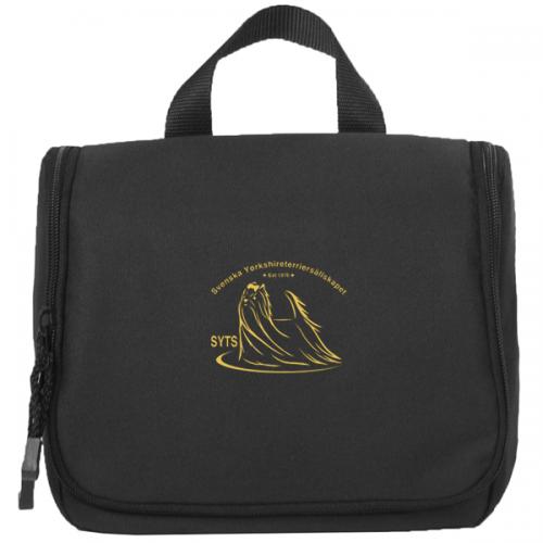 Necessär med Yorkshireterrierklubbens logga