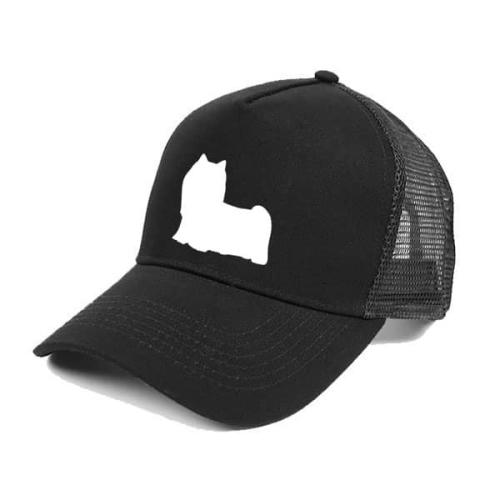 Keps i juniorstorlek med Yorkshireterrier