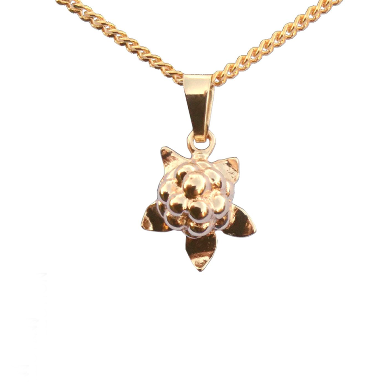 Hjortron halssmycke 18K guld