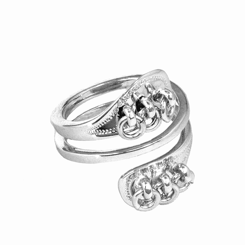 dubbelring Jokkmokk i silver