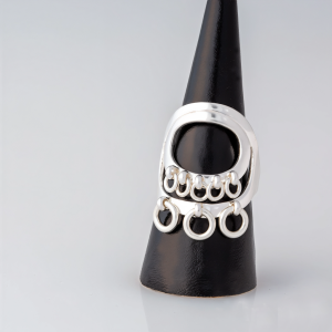 Julevädno - Luleälv silverring