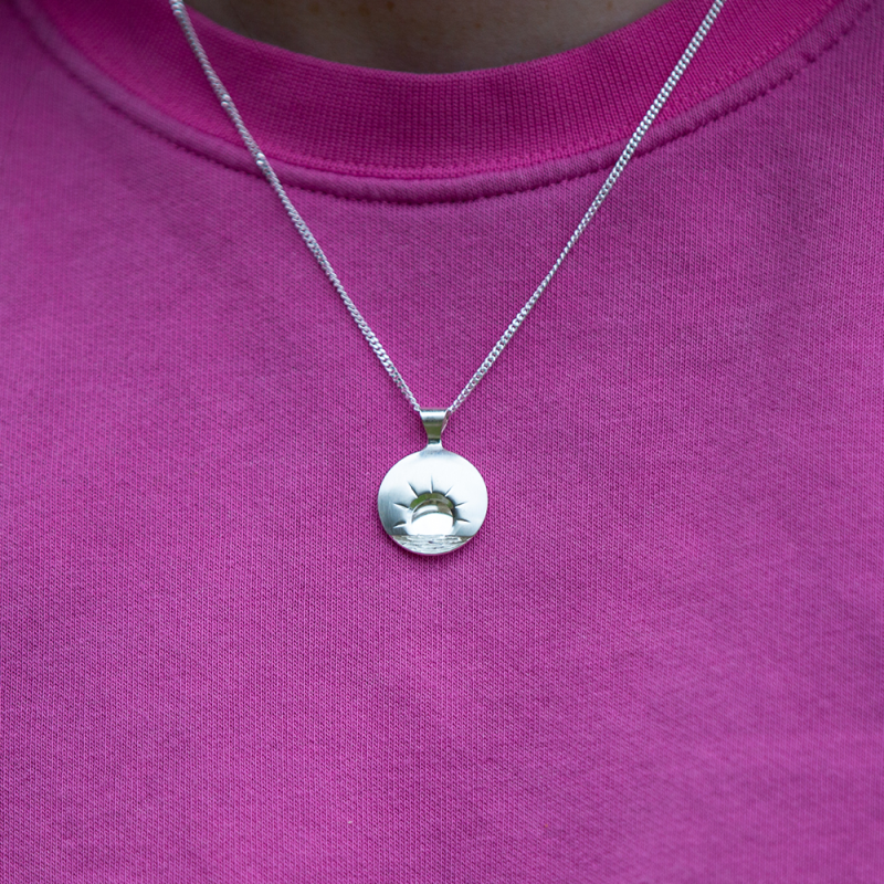 Midnattssol halssmycke