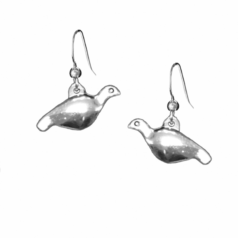 örhängen Ripa i tenn