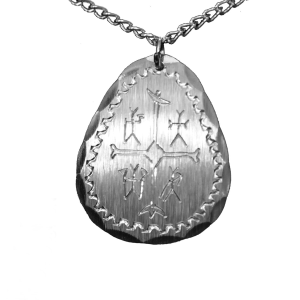 halssmycke Spåtrumma tenn