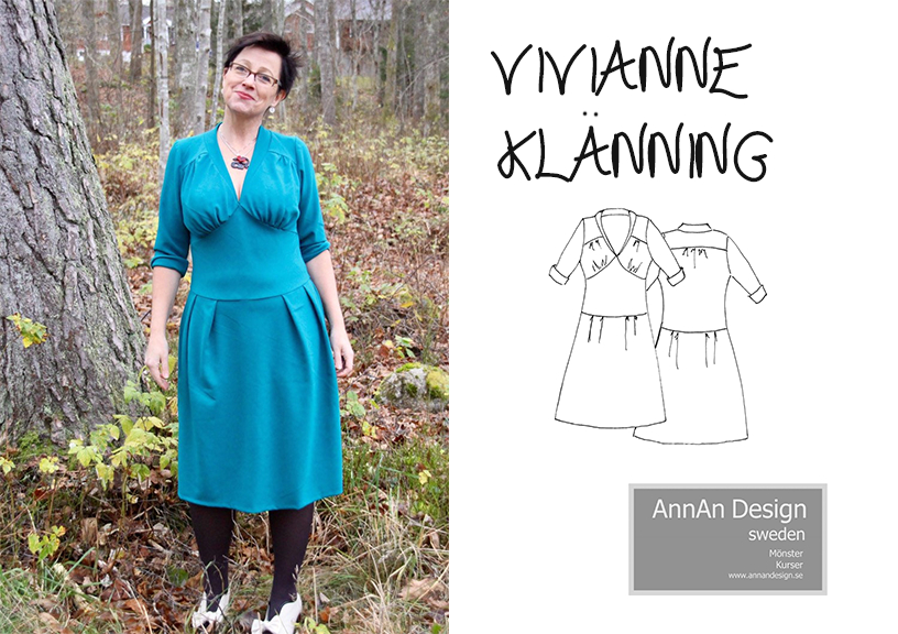 Vivianne klänning - AnnAn Design