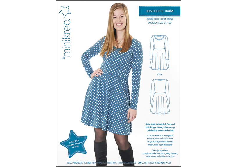 Knit Dress 70045 - Minikrea