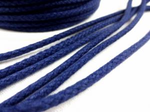 B376 Braided Cotton Cord 3,5 mm dark blue